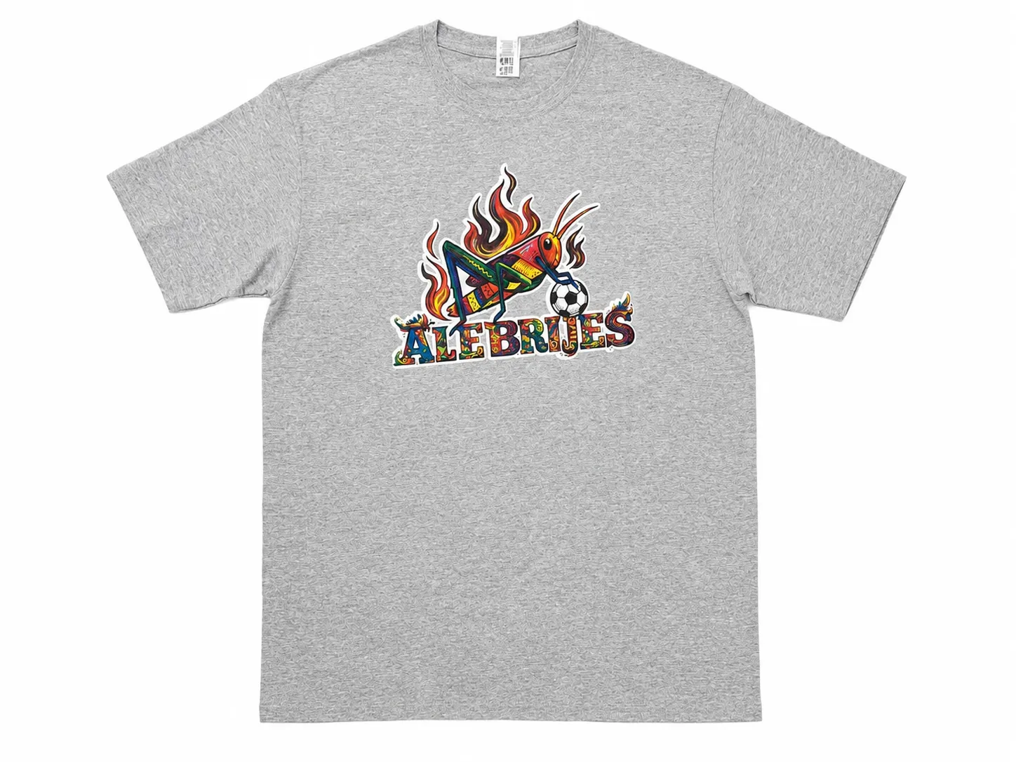 Playera Alebrije Gris Fuerzas Básicas